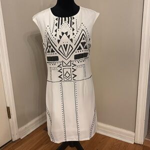 Jada winter White Sheath Dress